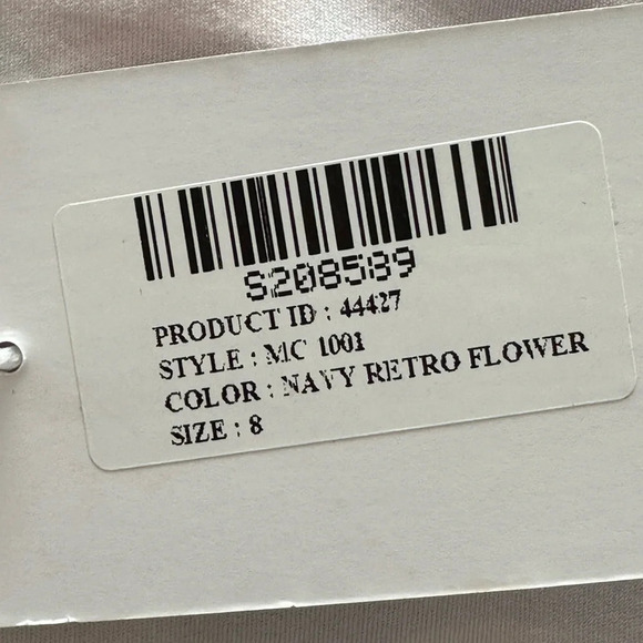 MADCAP ENGLAND Flower Power Zip Jacket Retro 60s 70s Lightweight, Size 8 - Picture 13 of 14